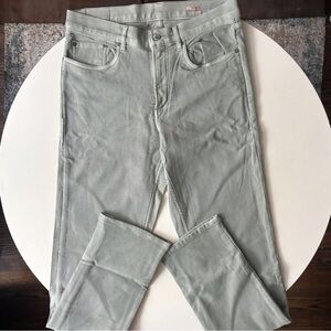 Faherty Stretch Terry 5-Pocket Pant Faded Olive Men’s 32x33 NWOT Slim Fit